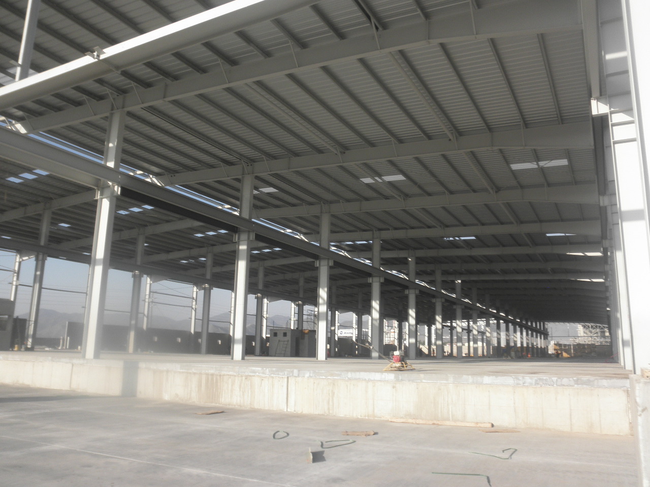 Nave industrial EFCO construida por Inversiones Lucong en Chilca, Lima