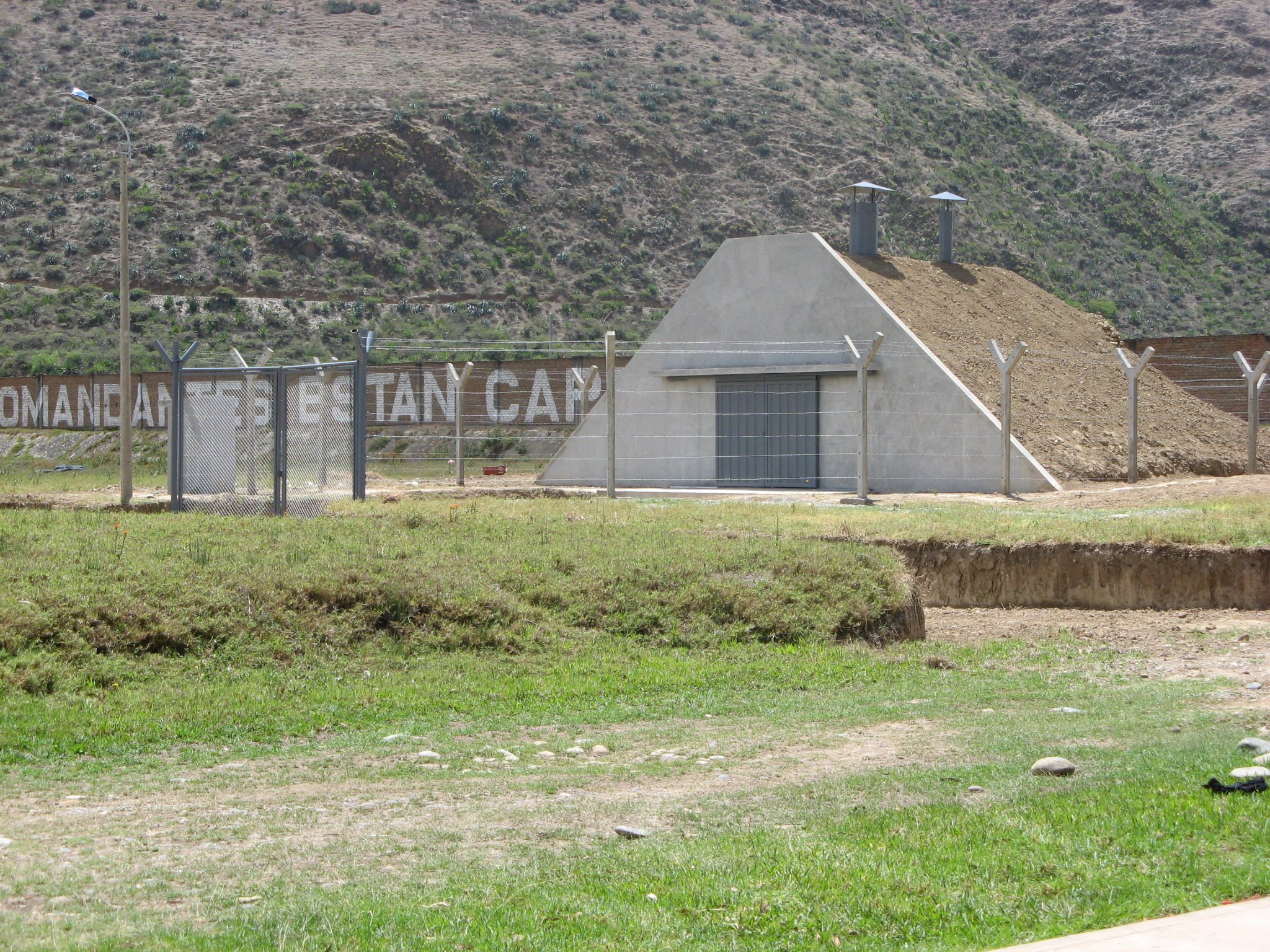 Construcción de polvorín en Huánuco por Inversiones Lucong