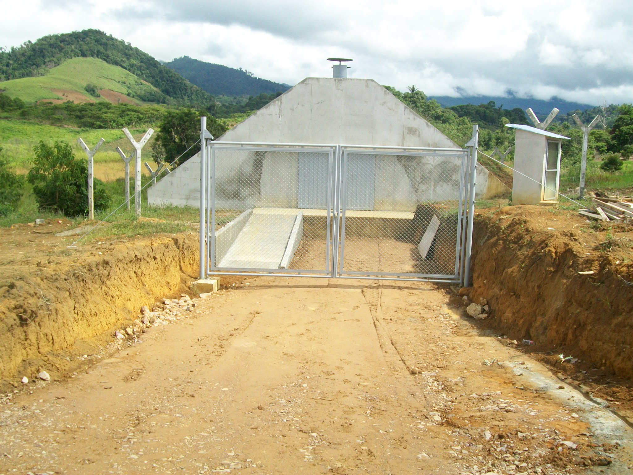 Construcción de polvorín en Satipo, Junín, por Inversiones Lucong